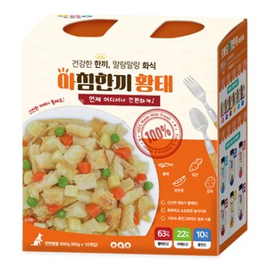 오아오 반려동물 아침한끼 황태 무염 화식 습식사료, 600g, 1개, 생선