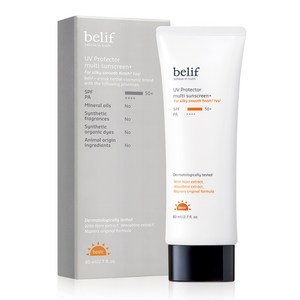 빌리프 UV프로텍터 멀티 선스크린 SPF50+ PA++++, 1개, 80ml