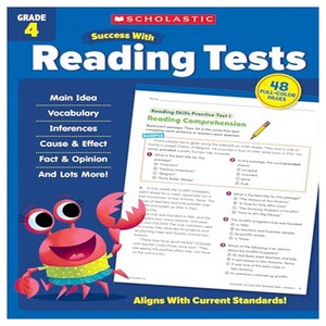 Scholastic Success with Reading Tests Gade 4, Scholastic Inc.