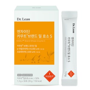 닥터린 카무트 브랜드 밀 효소 S, 1개, 30회분