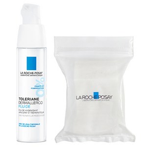 라로슈포제 똘러리앙 덤알레르고 플루이드 + 화장솜 30p 세트, 1개, 40ml