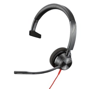 PLANTRONICS HP 폴리 USB-A 헤드셋 마이크, 블랙, BW3310-M