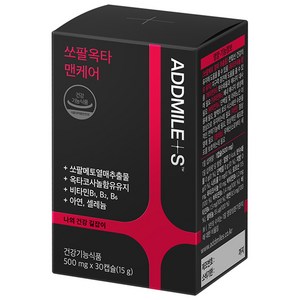 애드마일스 쏘팔옥타 맨케어 15g, 1개, 30정