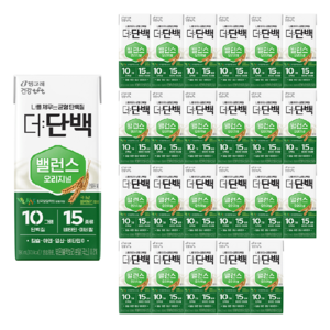 더단백 밸런스 오리지널 건강음료, 190ml, 24개