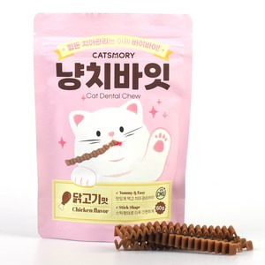 캣츠모리 고앙이 냥치바잇 스틱, 닭고기, 60g, 1개