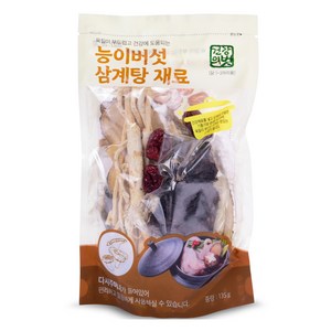 건강의벗 능이버섯 삼계탕 재료, 135g, 1개