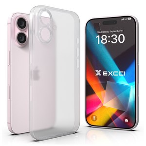 엑씨 초슬림 스킨 무광 매트 휴대폰 케이스 0.3mm