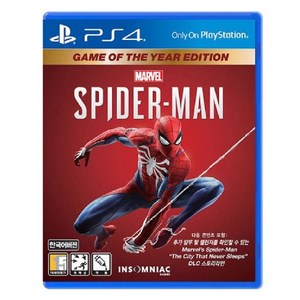 소니 PS4 스파이더맨 GOTY 에디션 한글판