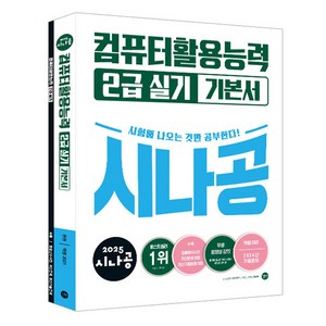 2025 시나공 컴퓨터활용능력 2급 실기 기본서, 길벗