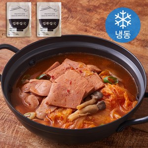 집콕집국 부대찌개 (냉동), 500g, 2개