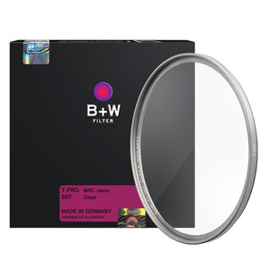 슈나이더크로이츠나흐 B+W 007 NEUTRAL MRC nano T-PRO DIGITAL 카메라렌즈필터 49mm, 1개