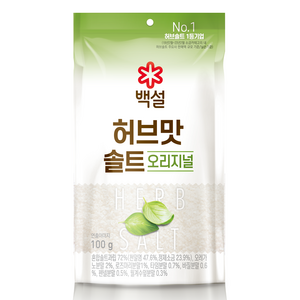 백설 허브솔트오리지널, 100g, 1개