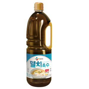 다시다 CJ제일제당 멸치육수, 1개, 1.8L