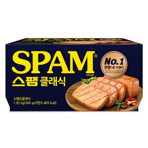 스팸 클래식, 340g, 3개