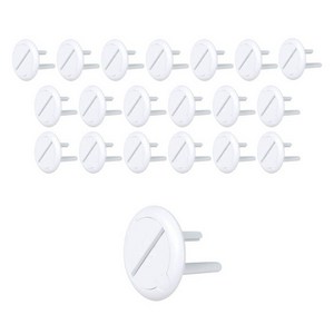 코텍스 콘센트 안전커버 날개형, 화이트, 20개