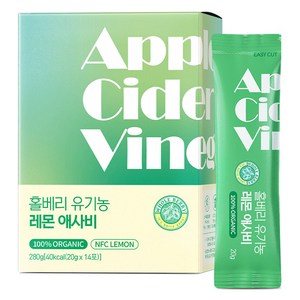 홀베리 유기농 레몬 애사비 14p, 280g, 1개