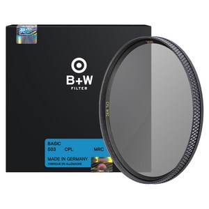 슈나이더크로이츠나흐 B+W CPL Basic 카메라 렌즈 필터 67mm, 1개