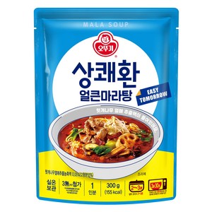 오뚜기 상쾌환 얼큰마라탕, 300g, 1개