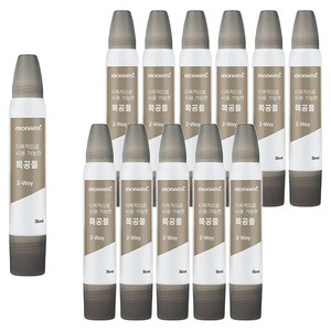 모나미 다목적으로 사용 가능한 목공풀 2way, 36ml, 12개