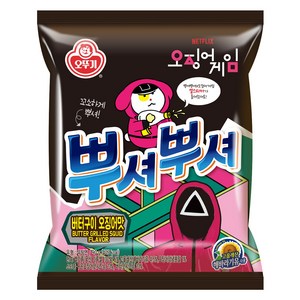 오뚜기 뿌셔뿌셔 버터오징어맛, 1개, 90g