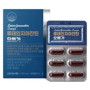 한미양행 루테인 지아잔틴 오메가 1 050mg, 30정, 1개