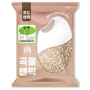 푸드앤픽 곡물앤픽 늘보리 압맥, 2kg, 1개