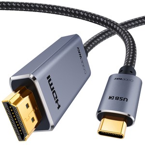 코드웨이 C타입-HDMI MHL 미러링 케이블, 1.5m, 1개