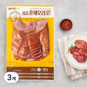 곰곰 훈제 오리 슬라이스, 400g, 3개