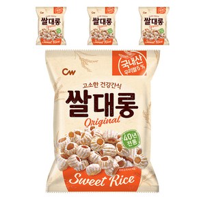 청우 쌀대롱, 250g, 4개