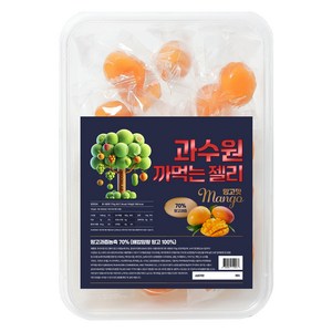 과수원 까먹는 젤리 망고맛 망고주스농축 70%, 170g, 1개