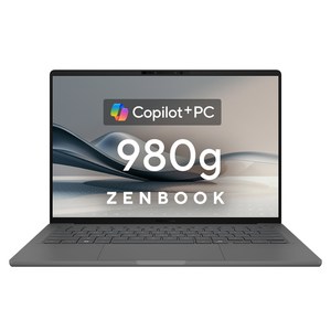 에이수스 2025 젠북 A14 스냅드래곤, IcelandGay, 1TB, 16GB, WIN11 Home, UX3407RA-QD015W