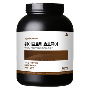 잠백이 웨이프로틴 초코퓨어, 2kg, 1개