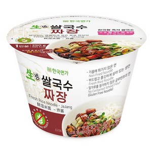 한국면가 생 쌀국수 짜장, 290g, 1개