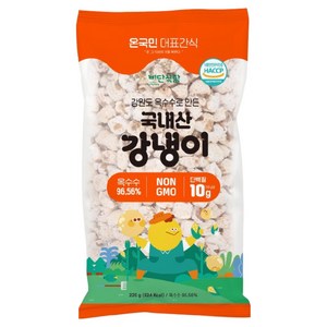 비단식당 강원도 옥수수로 만든 강냉이, 220g, 1개