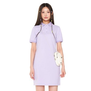 널디 피케 폴로 반팔 드레스