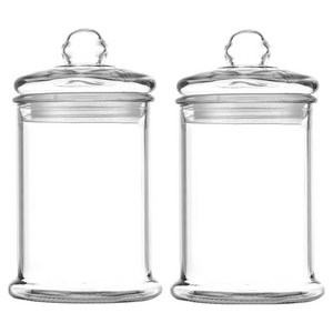 제로캔들 인테리어오브제 캔들유리용기, 2개, 투명, 750ml
