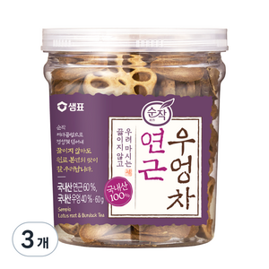 순작 연근 우엉차, 60g, 3개