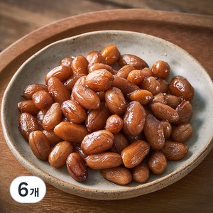 반찬단지 땅콩조림, 1kg, 6개