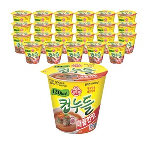 오뚜기 컵누들 매콤한맛 37.8g, 24개