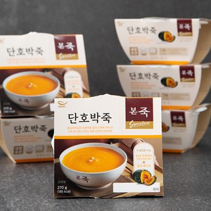 본죽 단호박죽 (냉장), 270g, 6개입