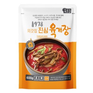 외갓집 1978 진심 육개장, 600g, 1개