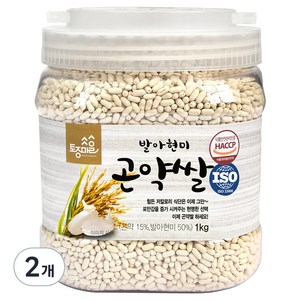 토종마을 발아현미 곤약쌀, 1kg, 2개