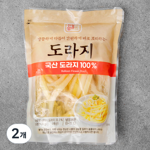 친정엄마 깐도라지, 450g (고형량 150g), 2개