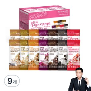 뉴트리디데이 다이어트 쉐이크 해피믹스, 350g, 9개