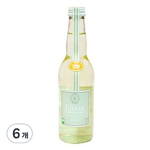 엘릭시아 유기농 오렌지블로섬 탄산음료, 330ml, 6개