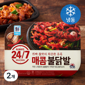 대림선 매콤 불닭발 (냉동), 150g, 2개