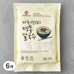 마포식품 마포 생 명동 칼국수, 450g, 6개