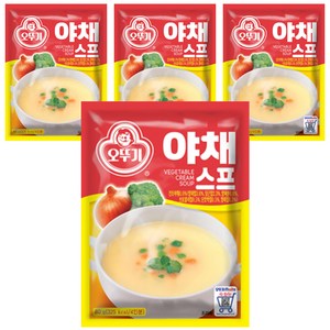 오뚜기 야채스프, 80g, 4개