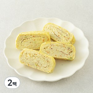 집반찬연구소 야채 계란말이, 230g, 2팩