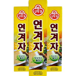 오뚜기 연겨자, 100g, 3개